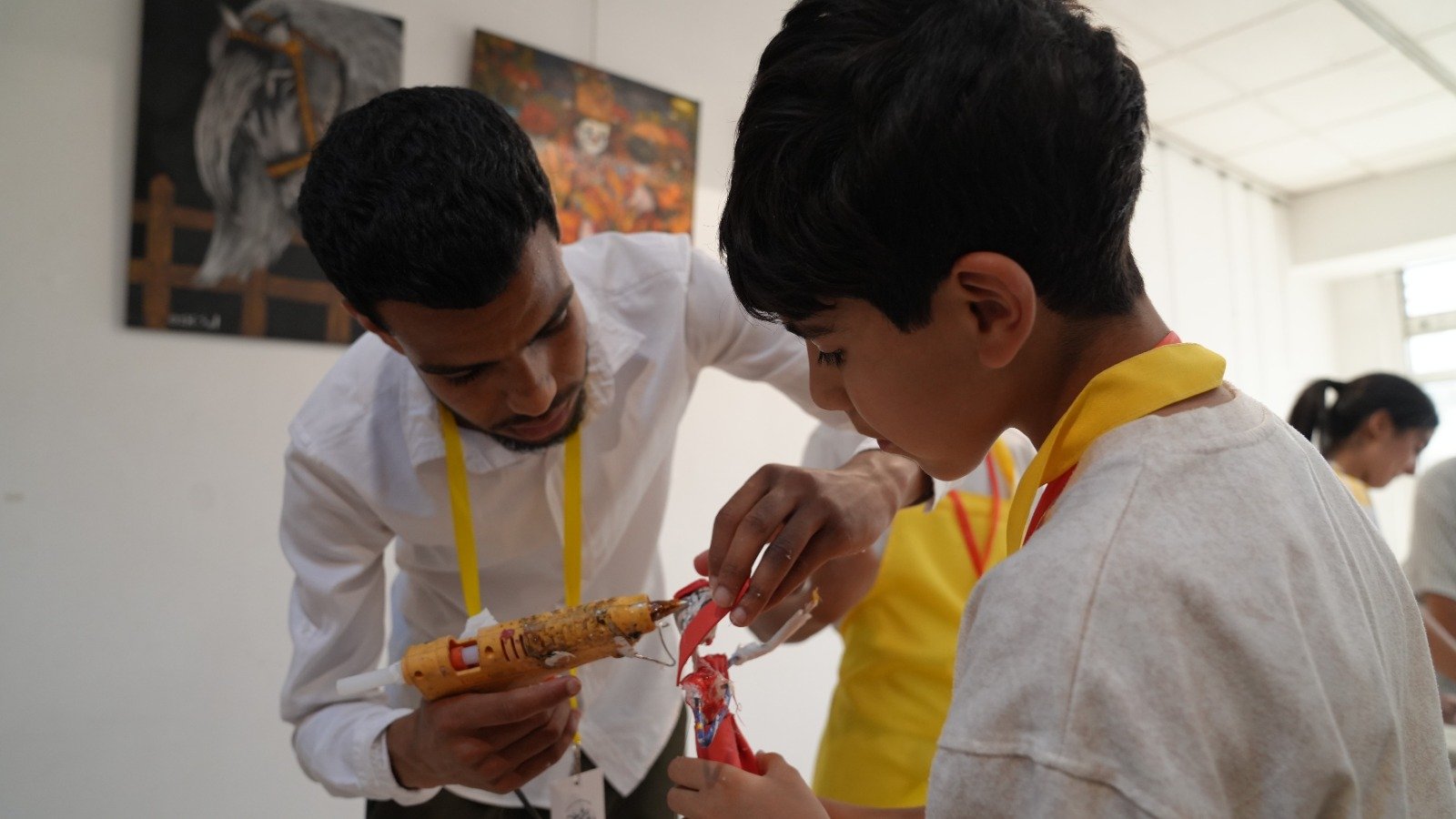 Participation des élèves du collège Sidi Mohamed Ben Abdelrahman Al-Iraqi aux ateliers artistiques